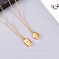 Wholesale Dripping Stars Moon Custom Pendant Necklace Trendy Ladies Short Alloy Necklace